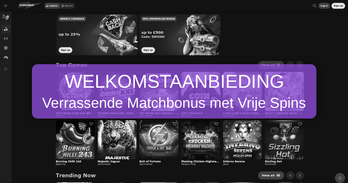 Zumospin Casino Nederland - KSA Vergund Online Casino